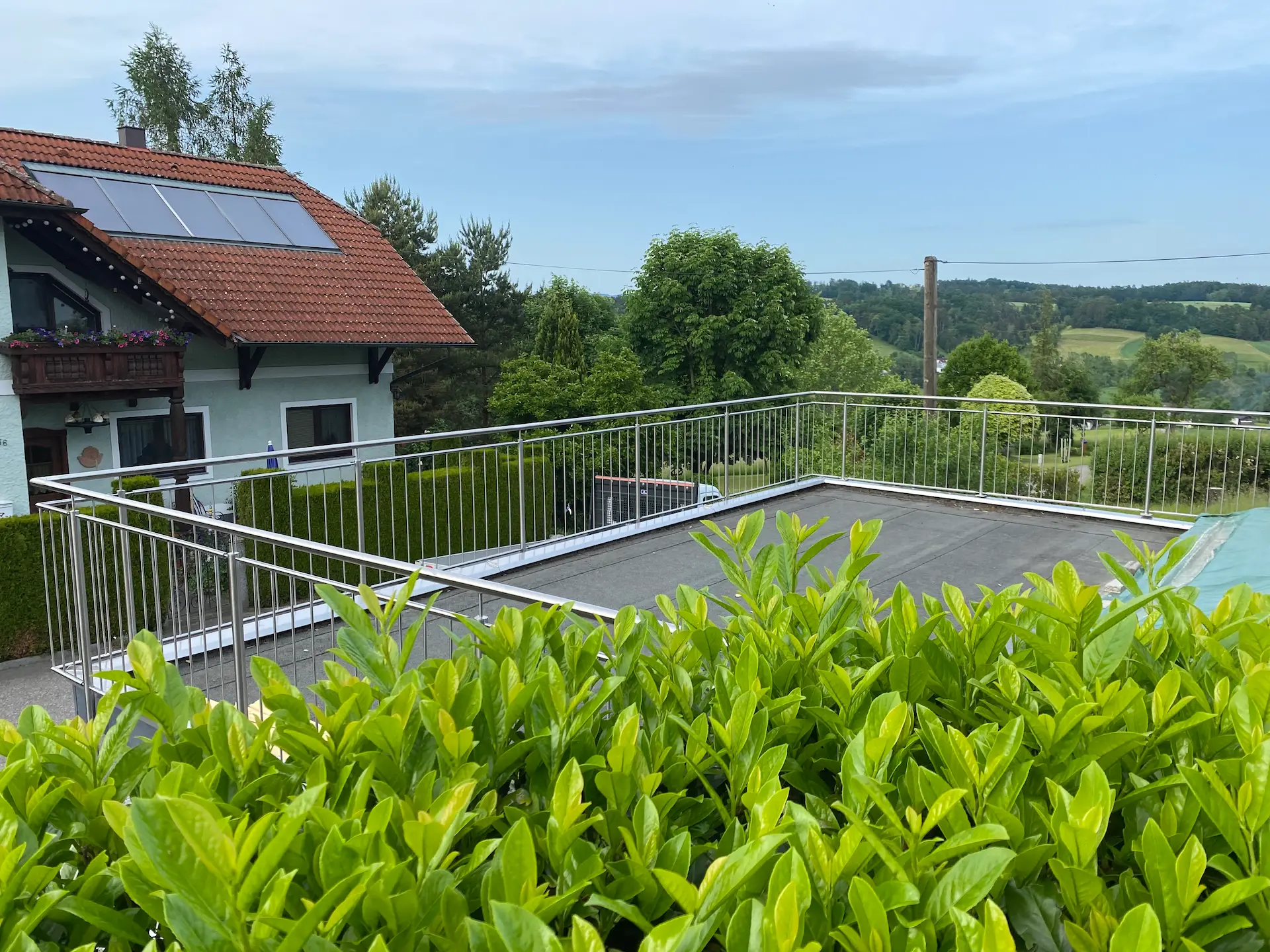 Balkongeländer aus Metall von Metallbau Danner in Linz