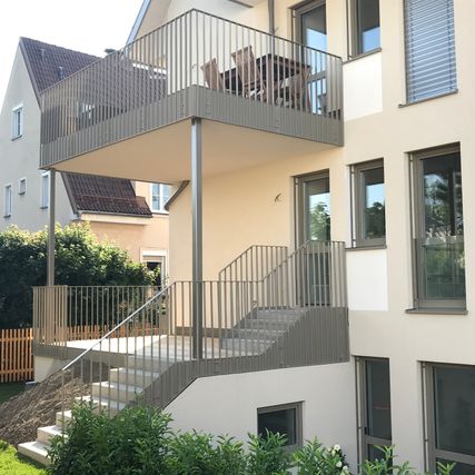 Metall Geländer